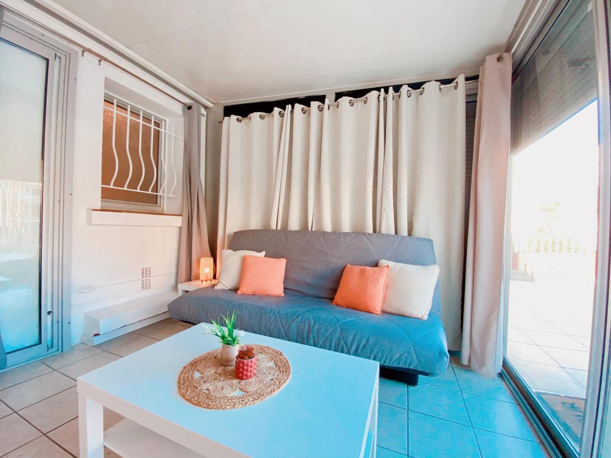 Appartement Terrasse Vue Mer Canet-en-Roussillon Zewnętrze zdjęcie